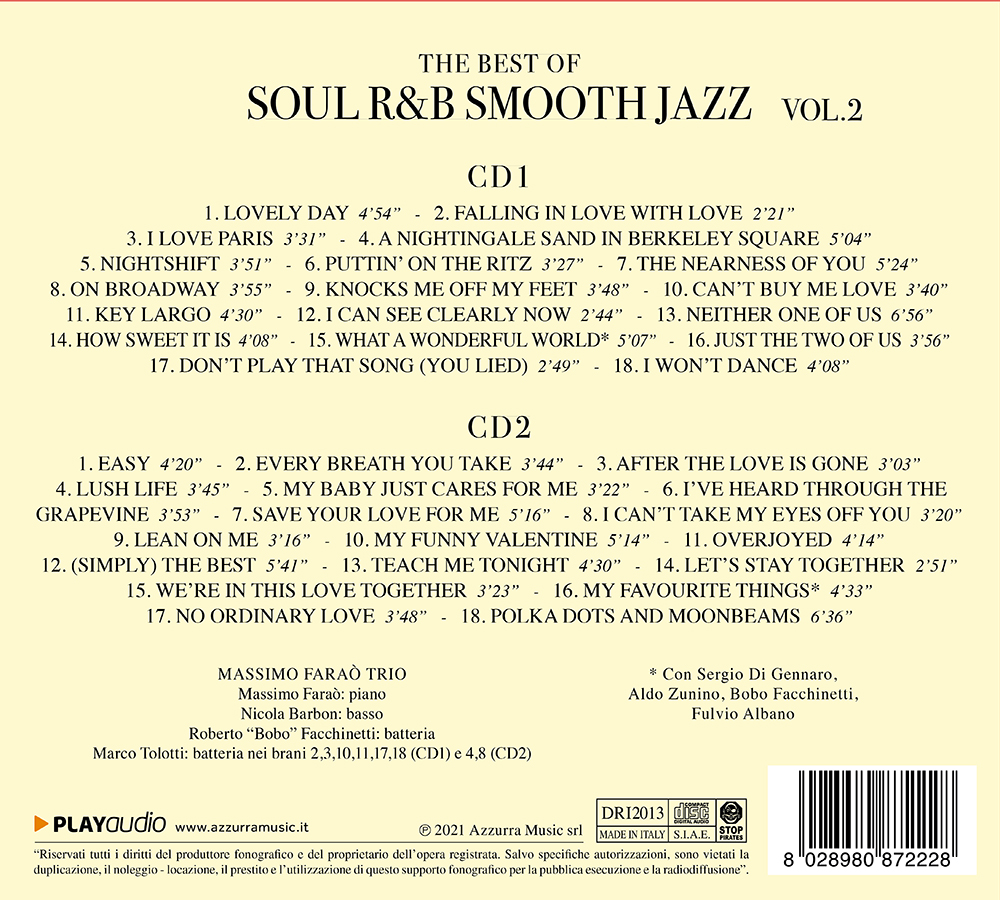 THE BEST OF SOUL R&B SMOOTH JAZZ 2